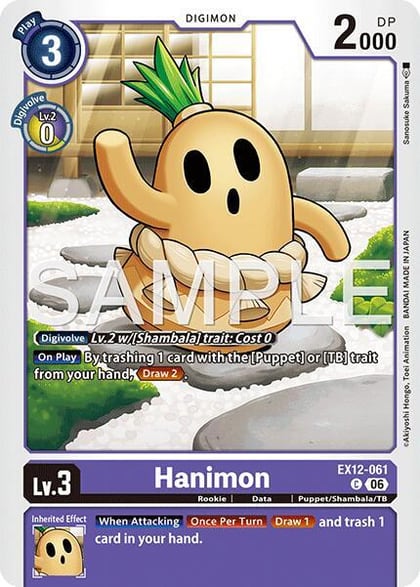 Hanimon, Digital World Shambala EX12-061 C