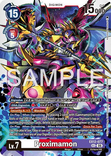 Proximamon, Digital World Shambala EX12-077 SEC