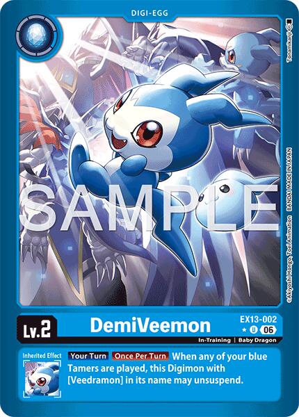 DemiVeemon (Limited Foil), Chivalrous XIII EX13-002 U