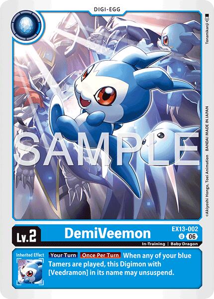 DemiVeemon, Chivalrous XIII EX13-002 U