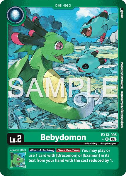 Bebydomon (Limited Foil), Chivalrous XIII EX13-005 U