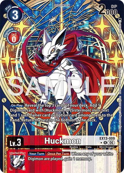 Huckmon (Extended Art), Chivalrous XIII EX13-009 R