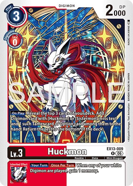 Huckmon, Chivalrous XIII EX13-009 R