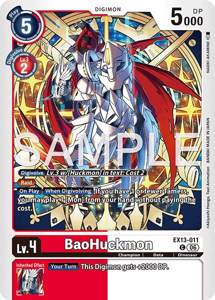 BaoHuckmon, Chivalrous XIII EX13-011 C