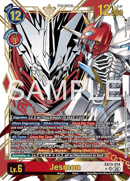 Jesmon (Alternate Art), Chivalrous XIII EX13-014 UR
