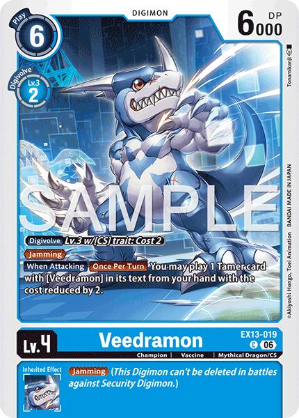 Veedramon, Chivalrous XIII EX13-019 C