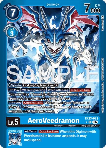 AeroVeedramon (Limited Foil), Chivalrous XIII EX13-022 U