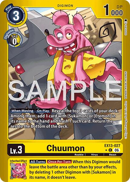 Chuumon (Limited Foil), Chivalrous XIII EX13-027 C