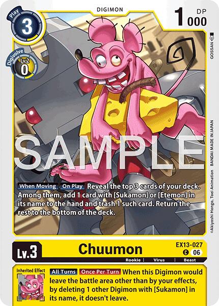 Chuumon, Chivalrous XIII EX13-027 C
