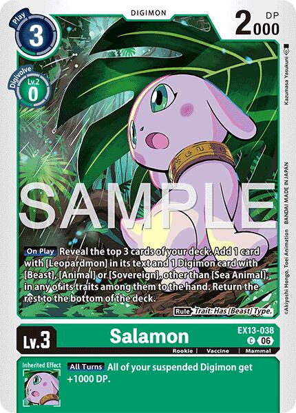 Salamon, Chivalrous XIII EX13-038 C