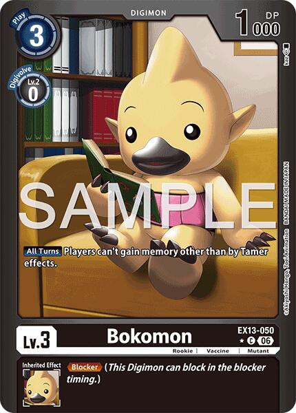 Bokomon (Limited Foil), Chivalrous XIII EX13-050 C