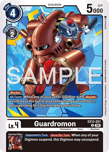 Guardromon, Chivalrous XIII EX13-051 U