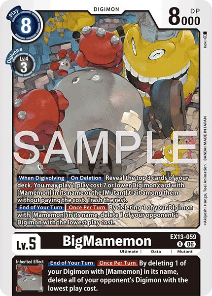 BigMamemon, Chivalrous XIII EX13-059 R