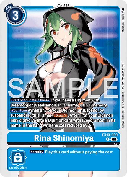 Rina Shinomiya, Chivalrous XIII EX13-069 R