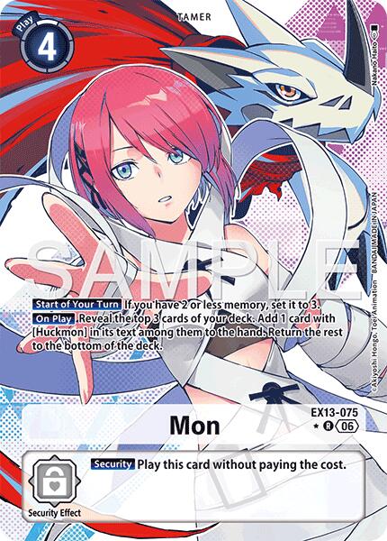 Mon (Alternate Art), Chivalrous XIII EX13-075 R