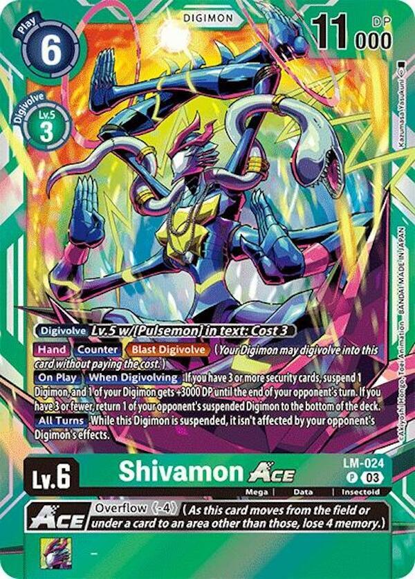 Shivamon ACE, Special Limited Set LM-024 P