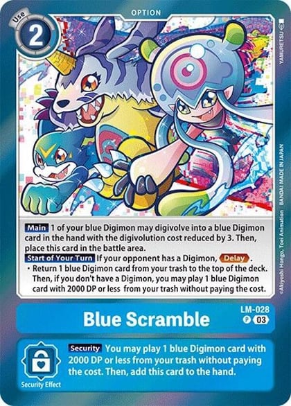 Blue Scramble, Special Limited Set LM-028 P