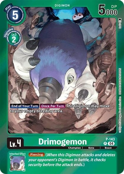 Drimogemon (Reprint), Special Limited Set P-143 P
