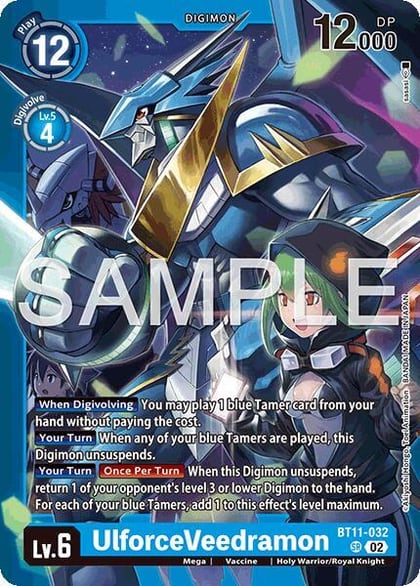 UlforceVeedramon, Limited Card Pack -Billion Bullet- BT11-032 SR