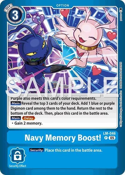 Navy Memory Boost!, Limited Card Pack -Billion Bullet- LM-046 P