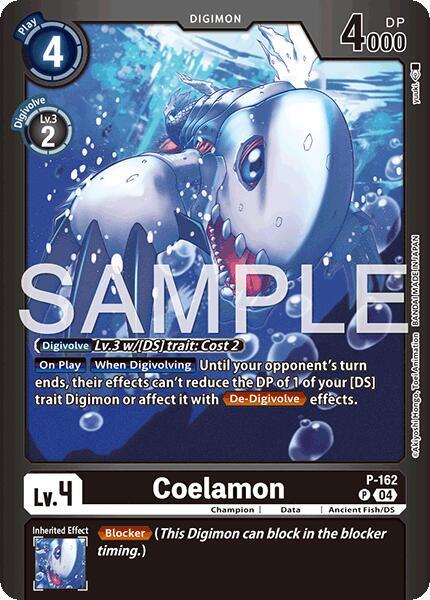 Coelamon, Limited Card Pack -Billion Bullet- P-162 P