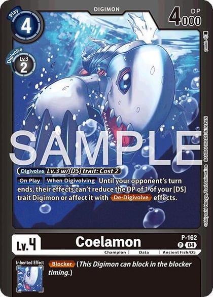 Coelamon, Limited Card Pack -Billion Bullet- P-162 P