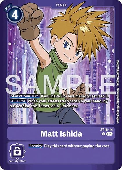 Matt Ishida, Limited Card Pack -Billion Bullet- ST16-14 R