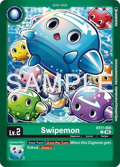 Swipemon, Limited Card Pack -Another Knight- BT21-005 C