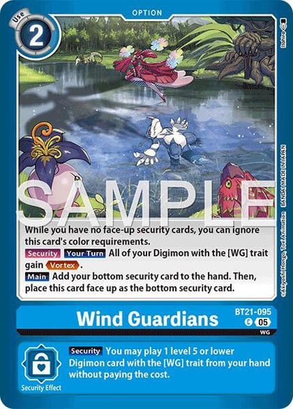 Wind Guardians, Limited Card Pack -Another Knight- BT21-095 C
