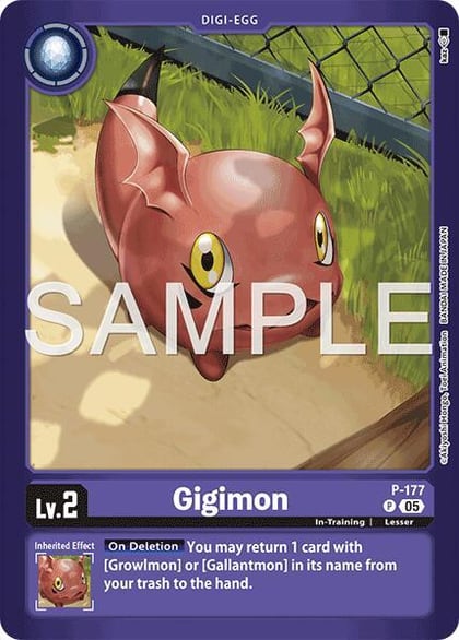 Gigimon, Limited Card Pack -Another Knight- P-177 P