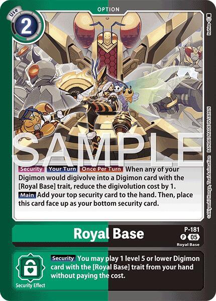 Royal Base, Limited Card Pack -Another Knight- P-181 P