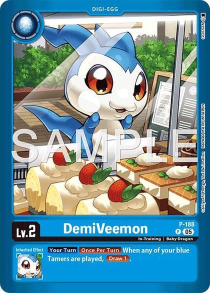 DemiVeemon, Limited Card Pack -Another Knight- P-188 P