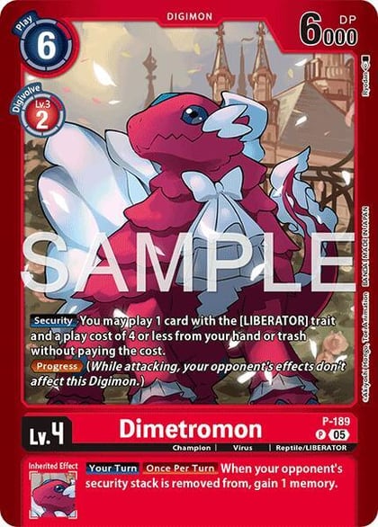 Dimetromon - P-189, Limited Card Pack -Another Knight- P-189 P