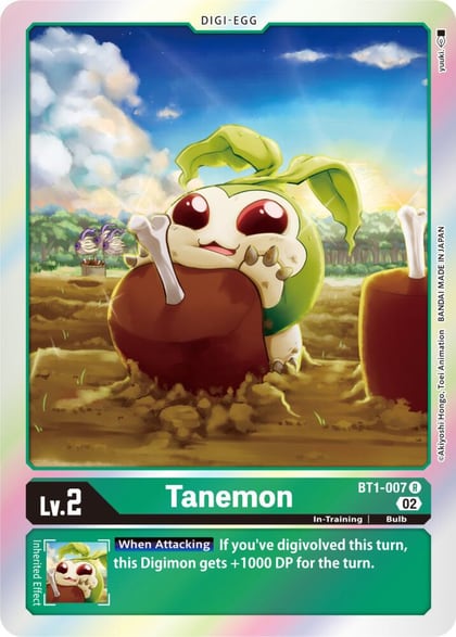 Tanemon (Resurgence Booster Reprint), Resurgence Booster BT1-007 R