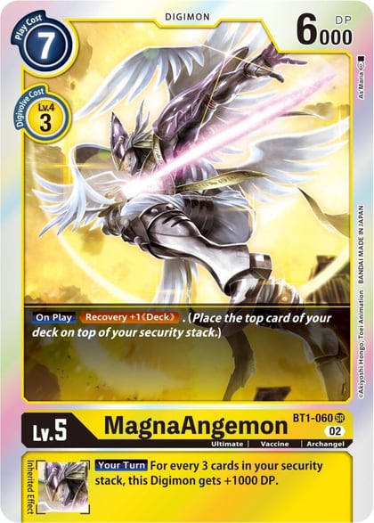 MagnaAngemon - BT1-060 (Resurgence Booster Reprint), Resurgence Booster BT1-060 SR