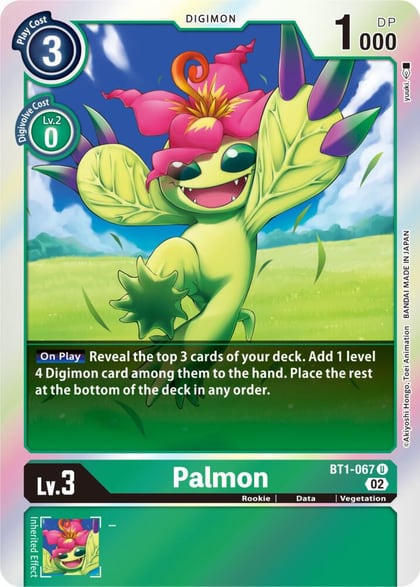 Palmon (Resurgence Booster Reprint), Resurgence Booster BT1-067 U