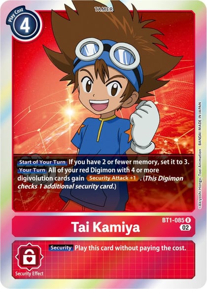 Tai Kamiya (Resurgence Booster Reprint), Resurgence Booster BT1-085 R