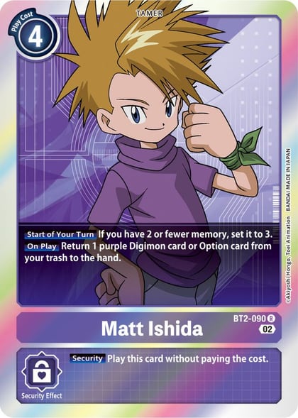 Matt Ishida - BT2-090 (Resurgence Booster Reprint), Resurgence Booster BT2-090 R