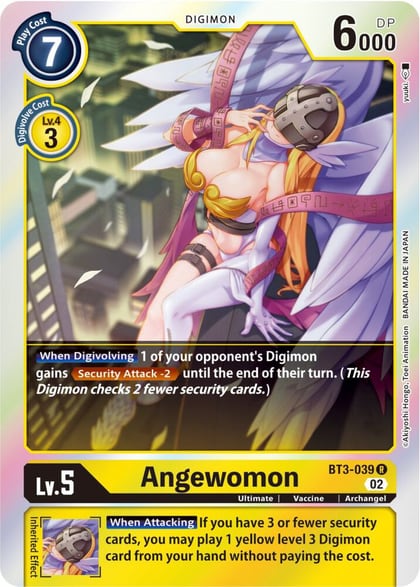Angewomon (Resurgence Booster Reprint), Resurgence Booster BT3-039 R