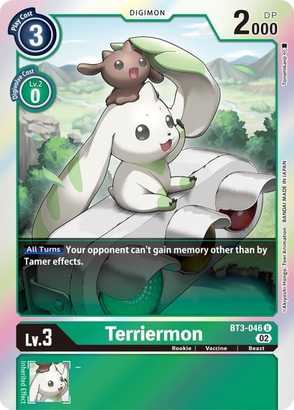 Terriermon (Resurgence Booster Reprint), Resurgence Booster BT3-046 U