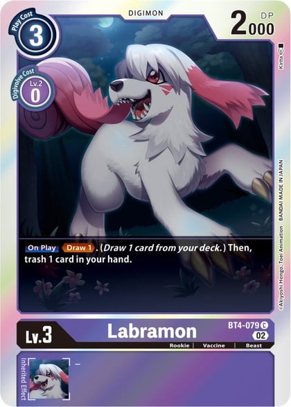Labramon (Resurgence Booster Reprint), Resurgence Booster BT4-079 C