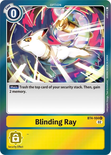 Blinding Ray (Resurgence Booster Reprint), Resurgence Booster BT4-104 R