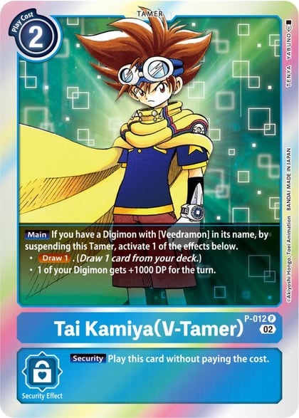 Tai Kamiya (V-Tamer) - P-012 (Resurgence Booster Reprint), Resurgence Booster P-012 P
