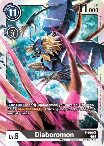 Diaboromon - P-016 (Resurgence Booster Reprint), Resurgence Booster P-016 P
