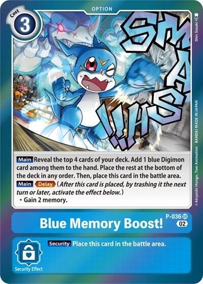 Blue Memory Boost! (Resurgence Booster Reprint), Resurgence Booster P-036 SR