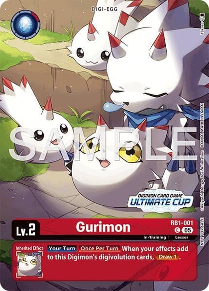Gurimon (Ultimate Cup 26-27 Season 1 Participant), Resurgence Booster RB1-001 C