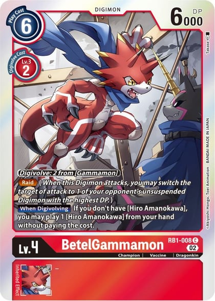 BetelGammamon, Resurgence Booster RB1-008 C