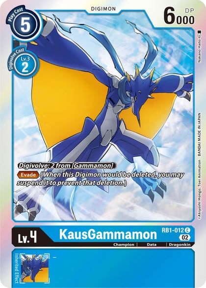 KausGammamon, Resurgence Booster RB1-012 C