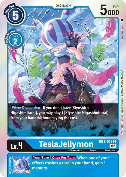 TeslaJellymon, Resurgence Booster RB1-013 C