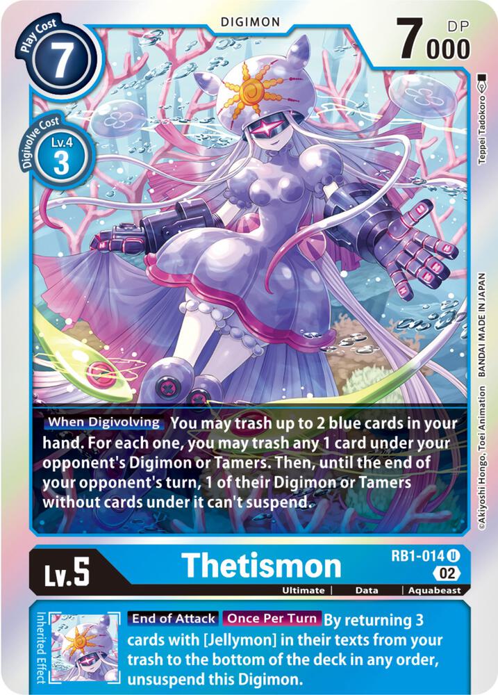 Thetismon, Resurgence Booster RB1-014 U